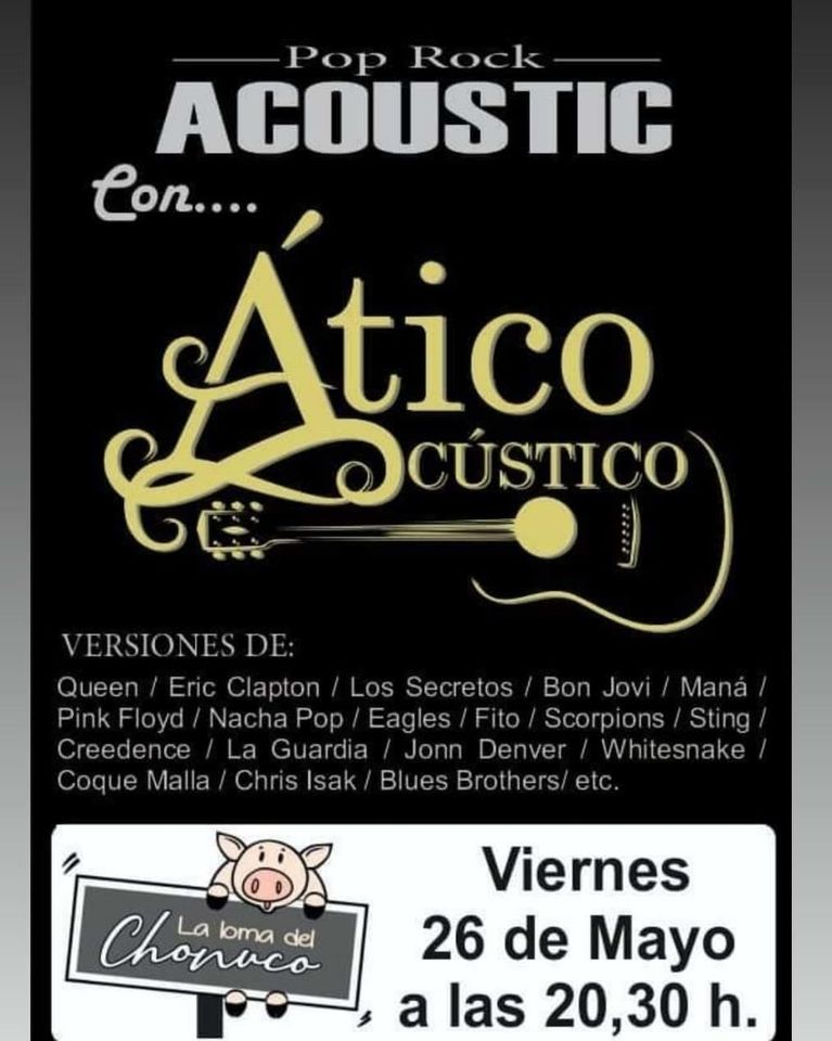 Concierto Ático Acústico – 26 Mayo