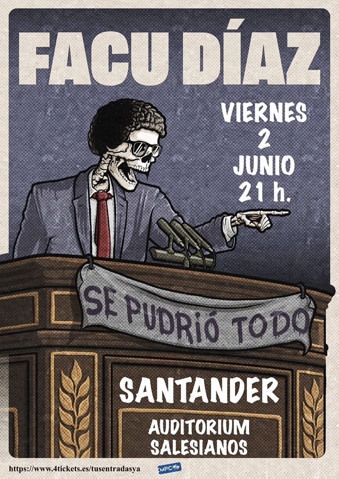 Concierto Facu Díaz – 2 Junio