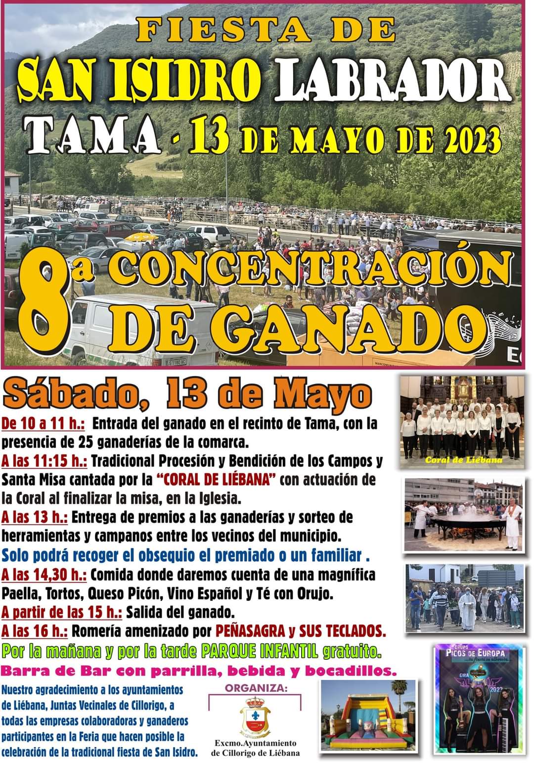 San Isidro Labrador Tama 2023