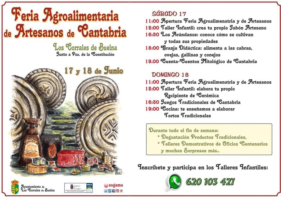 Feria Agroalimentaria de Artesanos de Cantabria – Los Corrales de Buelna