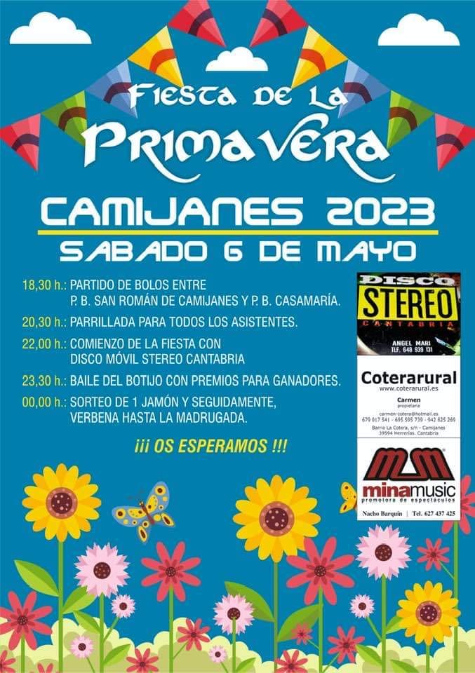 Fiesta de la Primavera Camijanes 2023