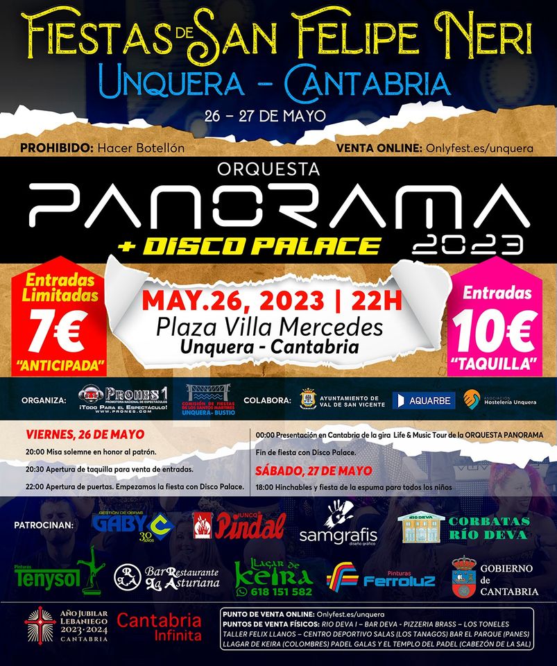 Fiestas de San Felipe Neri Unquera 2023