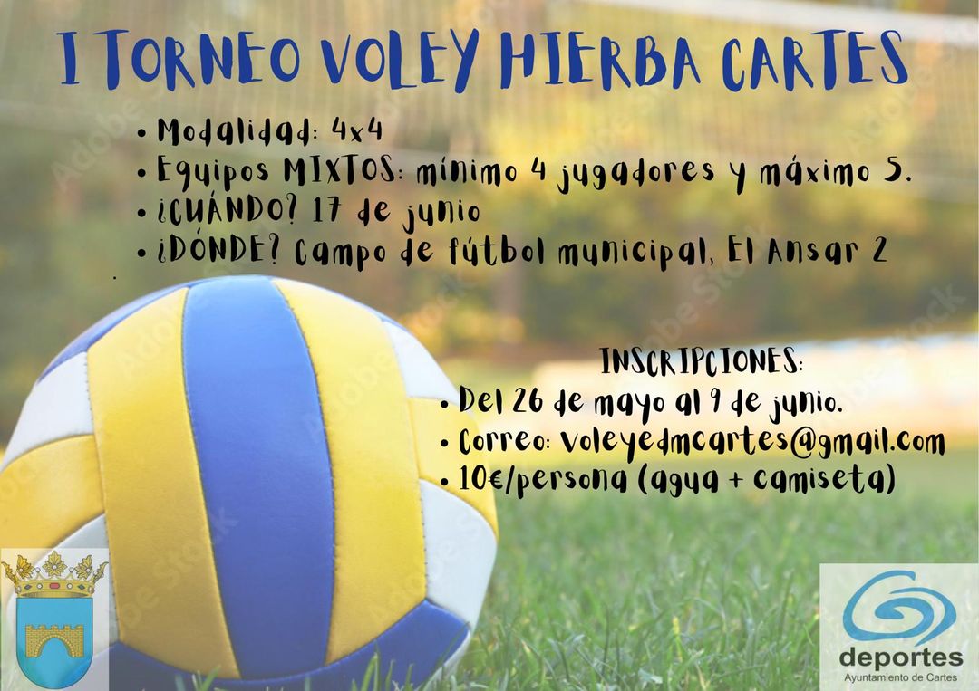 I Torneo Voley Hierba Cartes 2023