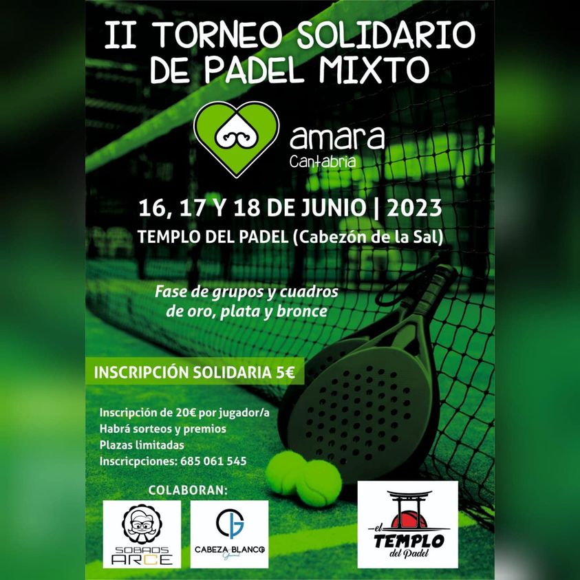 II Torneo Solidario Padel Mixto