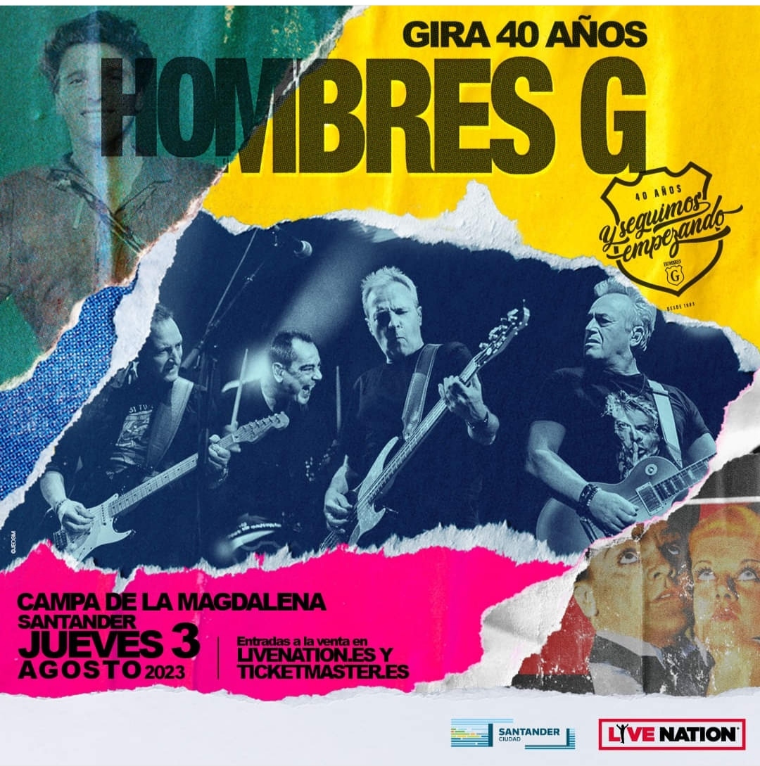 Concierto Hombres G Santander  – Gira 40 Años