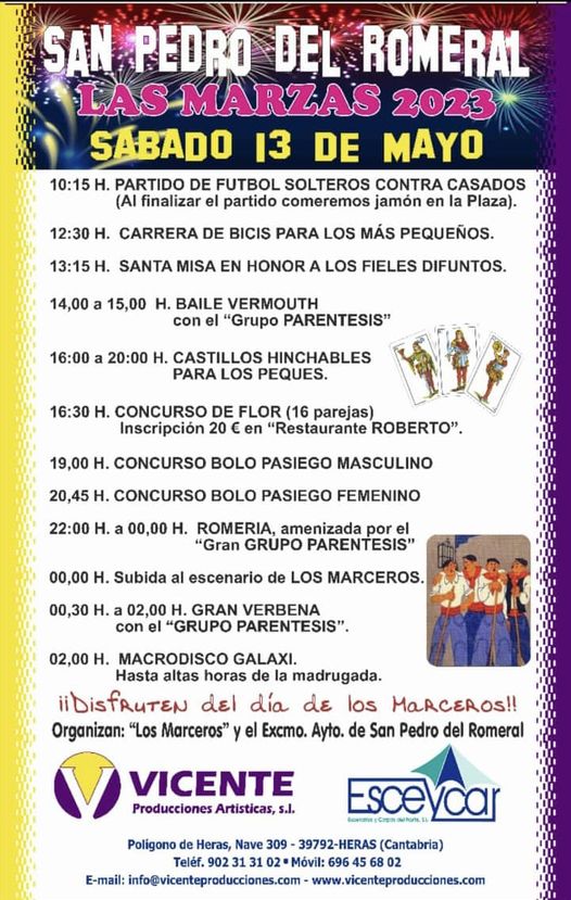 Las Marzas San Pedro del Romeral 2023
