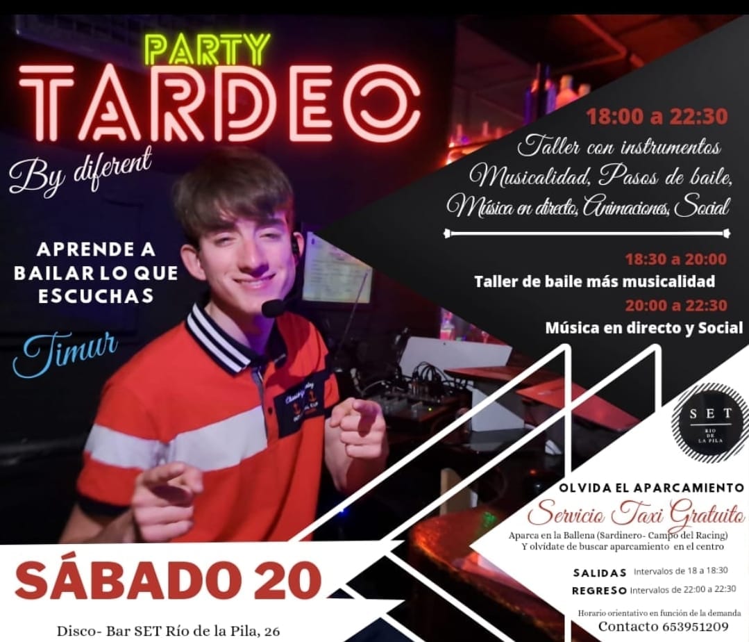 Party Tardeo 20 Mayo
