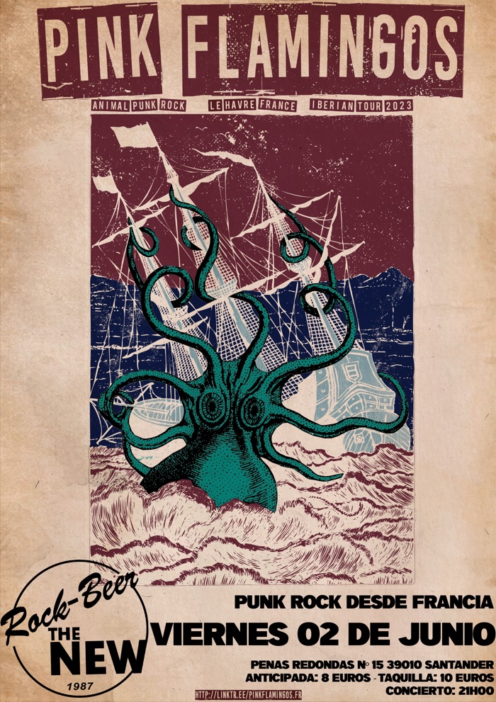 Concierto – Pink Flamingos en Santander