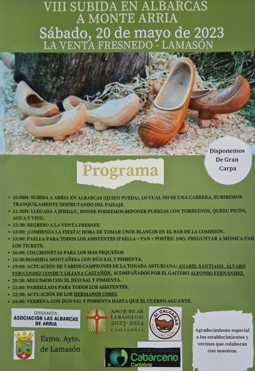 VIII Subida en Albarcas a Monte Arria