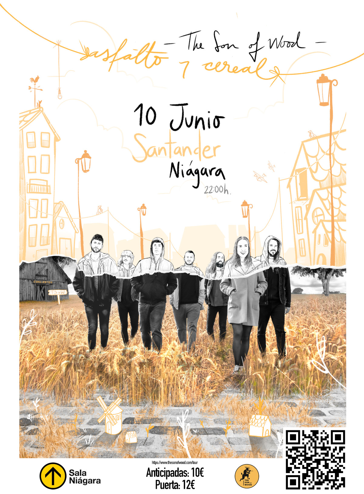 Concierto The Son of Wood – 10 Junio