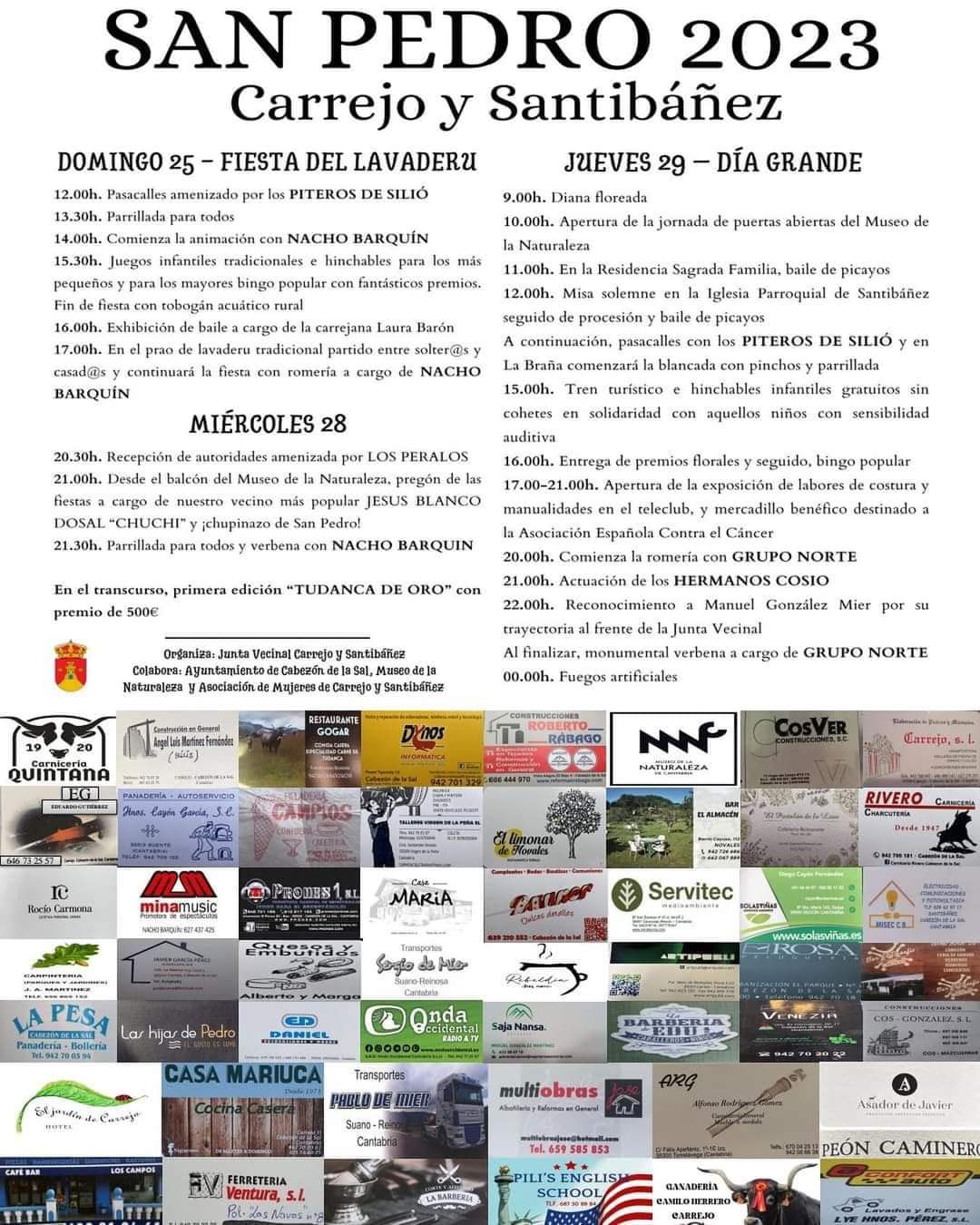 San Pedro 2023 Carrejo y Santibáñez