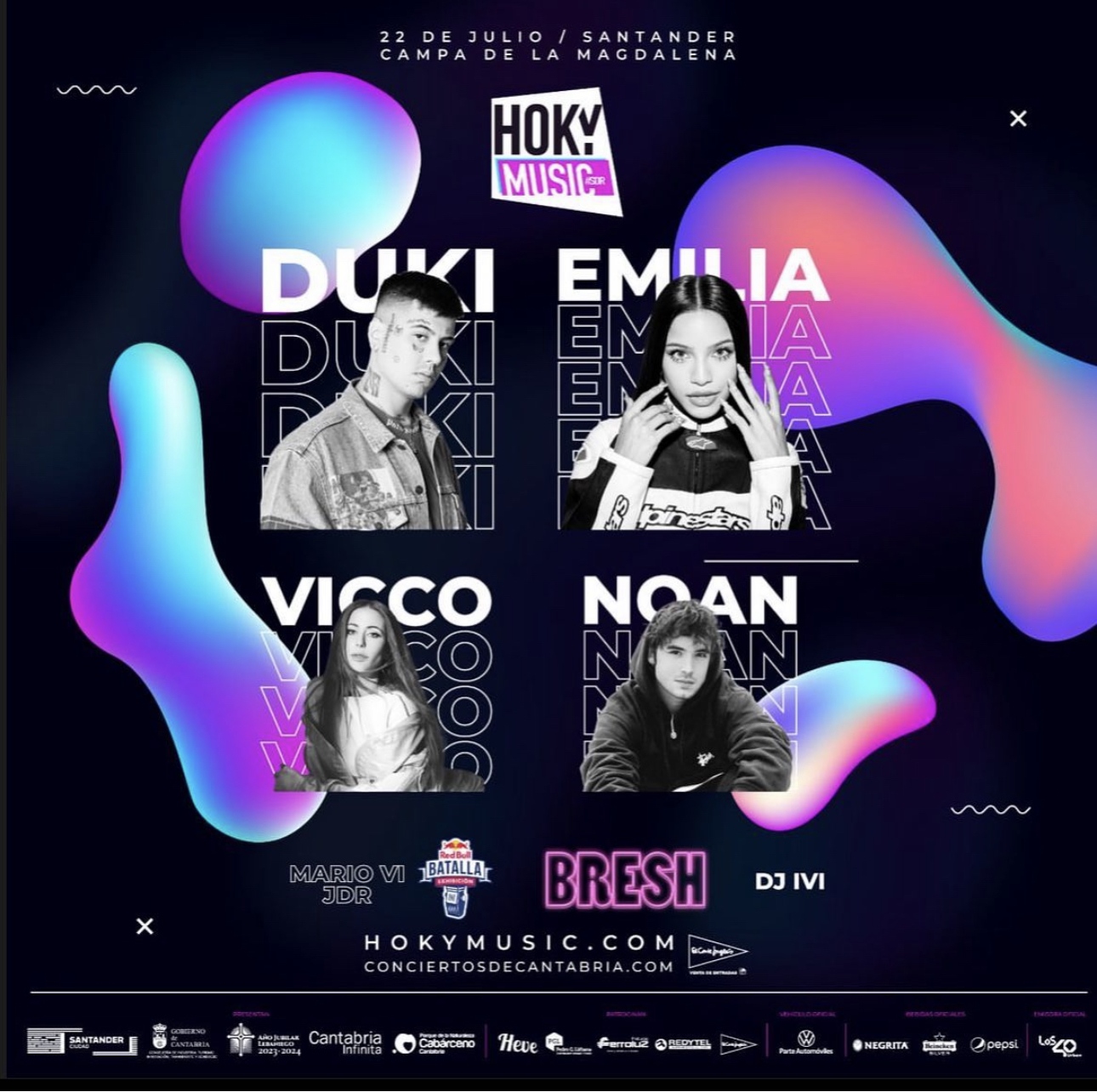 Festival Hoky Music 2023 – Fechas, cartel, entradas y horarios