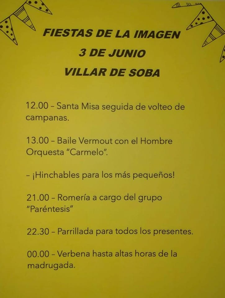 Fiestas de La Imagen – 3 de Junio