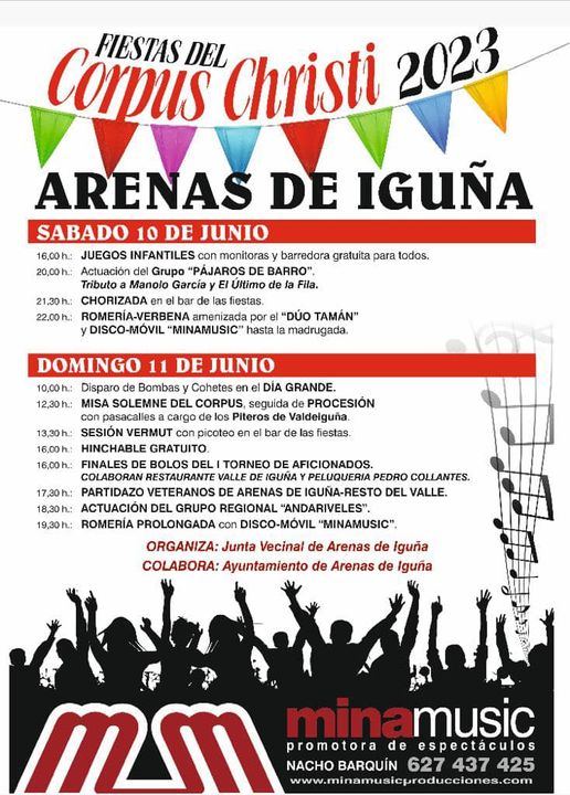 Fiestas del Corpus Christi – Arenas de Iguña 2023