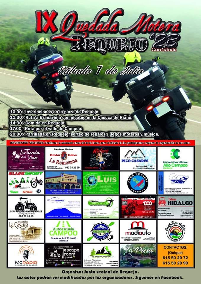 IX Quedada Motera Requejo 2023