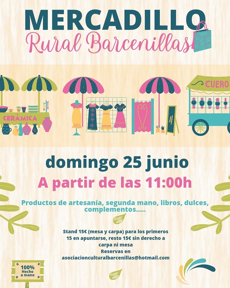 Mercadillo Rural Barcenillas – 25 Junio