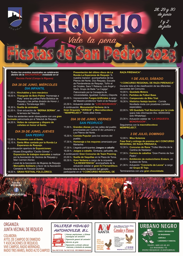 FIESTAS DE SAN PEDRO EN REQUEJO