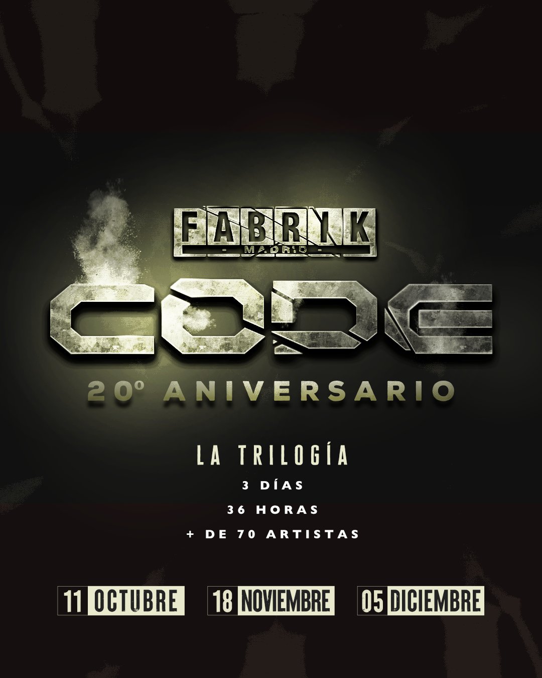 Code 20 Aniversario 2023