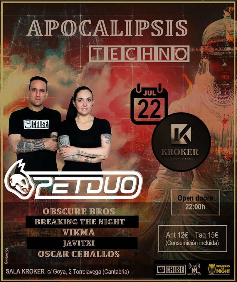Apocalipsis Techno – 22 Julio