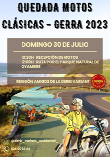 Quedada Motos clásicas – Gerra 2023