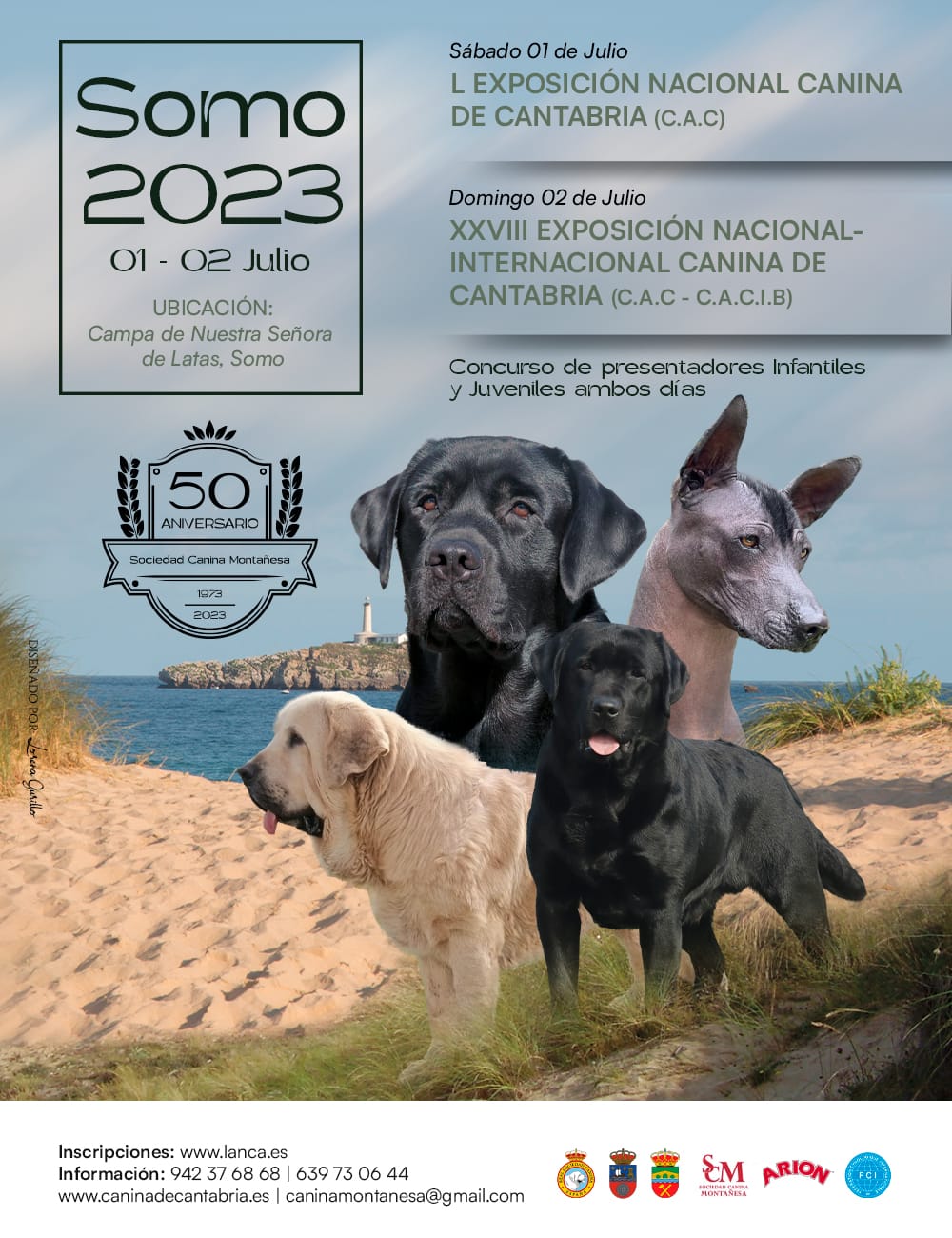 Exposición Nacional Canina de Cantabria – Somo 2023