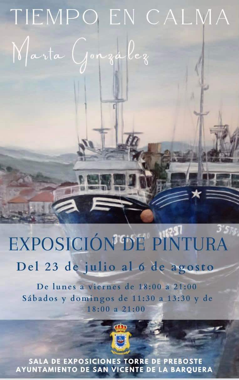Exposición de Pintura – Tiempo en Calma