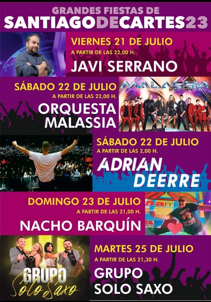 Grandes Fiestas de Santiago de Cartes 2023
