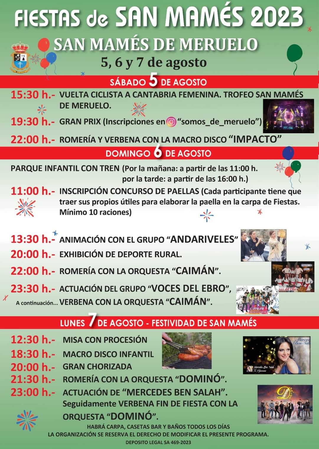 Fiestas san mames de meruelo