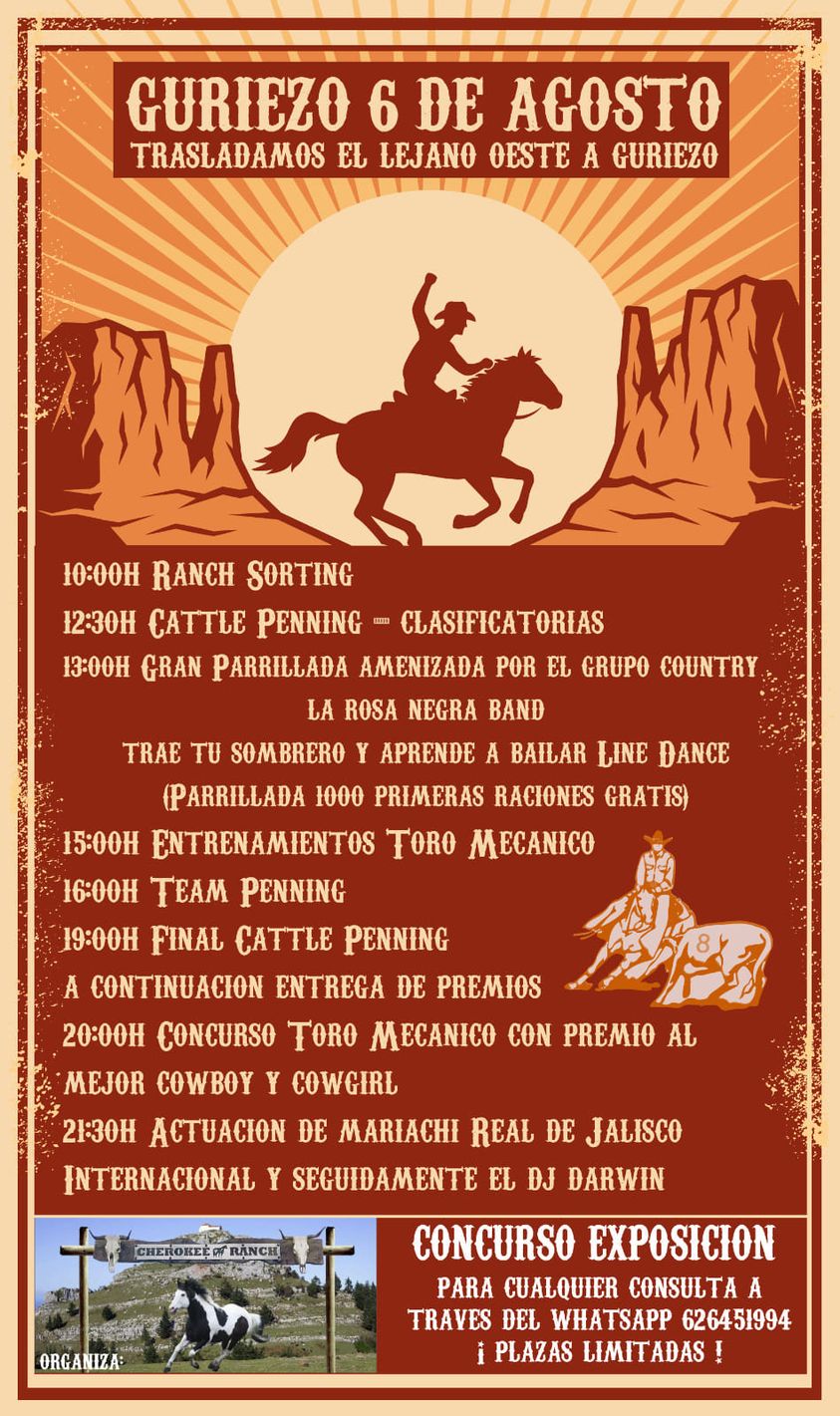 Fiesta Country Guriezo – 6 Agosto