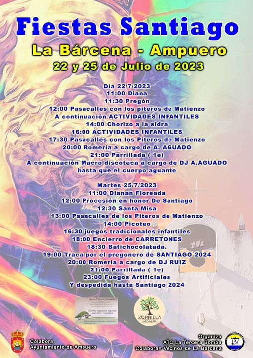 Fiestas Santiago – La Bárcena – Ampuero 2023