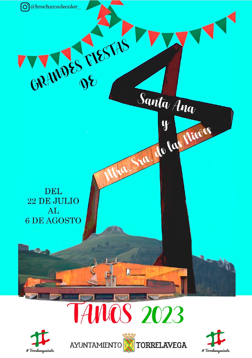 Grandes Fiestas de Santa Ana y Ntra Sra de Las Nieves Tanos 2023