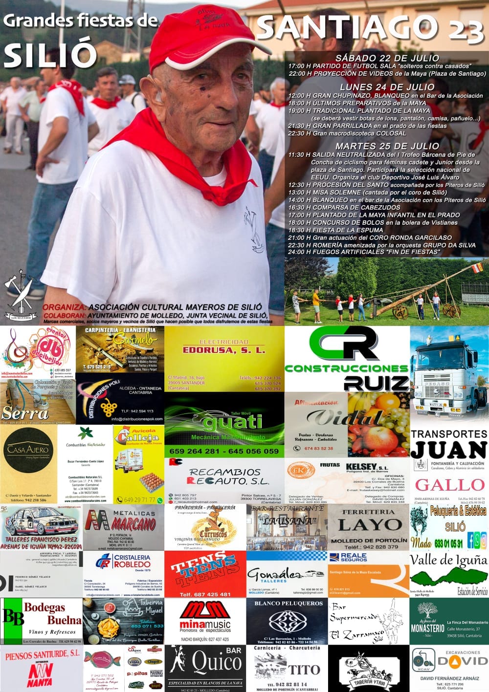 Grandes Fiestas de Santiago Silió 2023