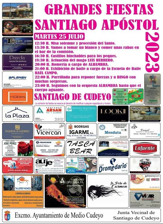 Grandes Fiestas de Santiago Apóstol – Santiago de Cudeyo 2023