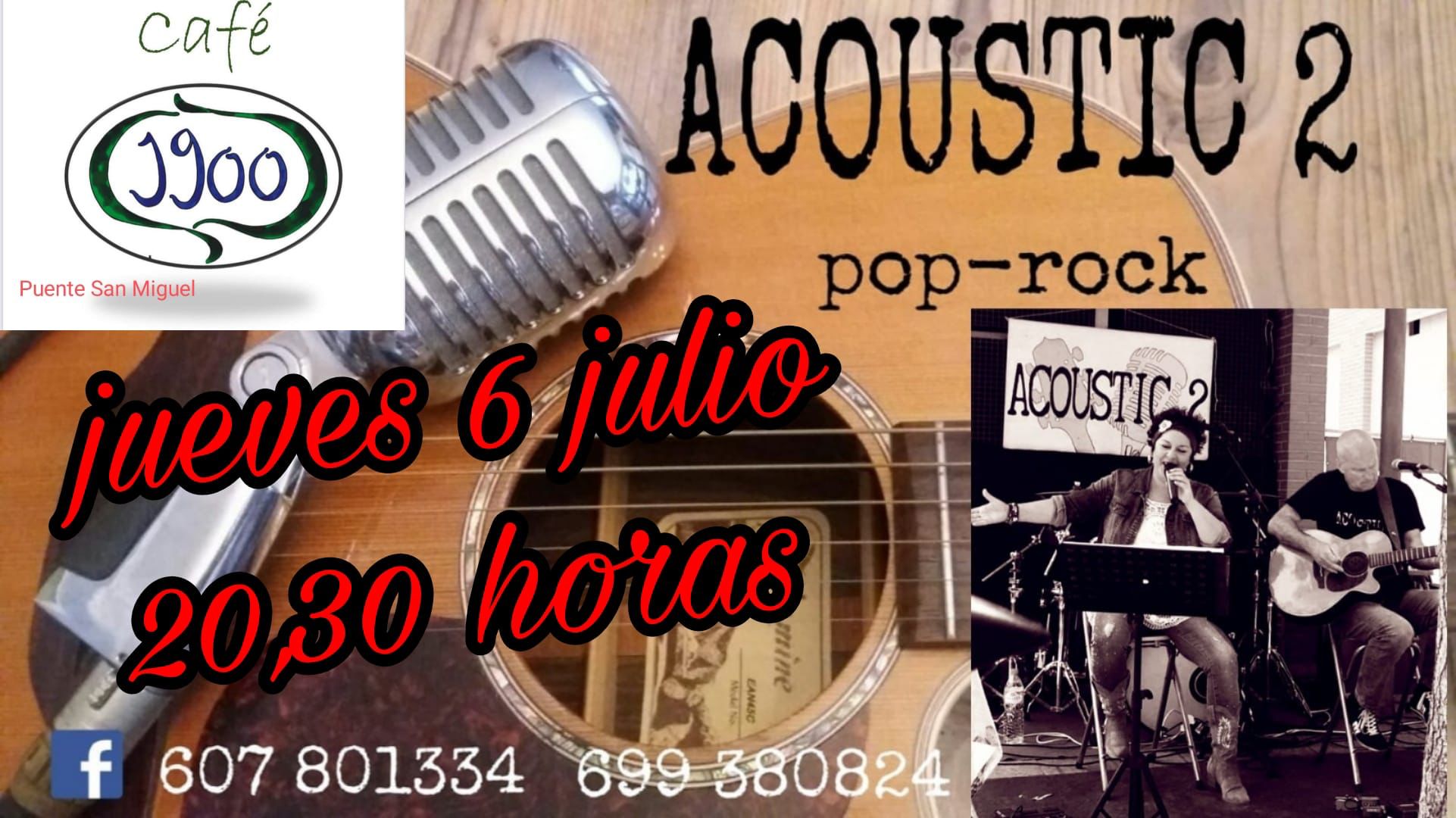 Concierto de Acoustic 2 en Café 1900