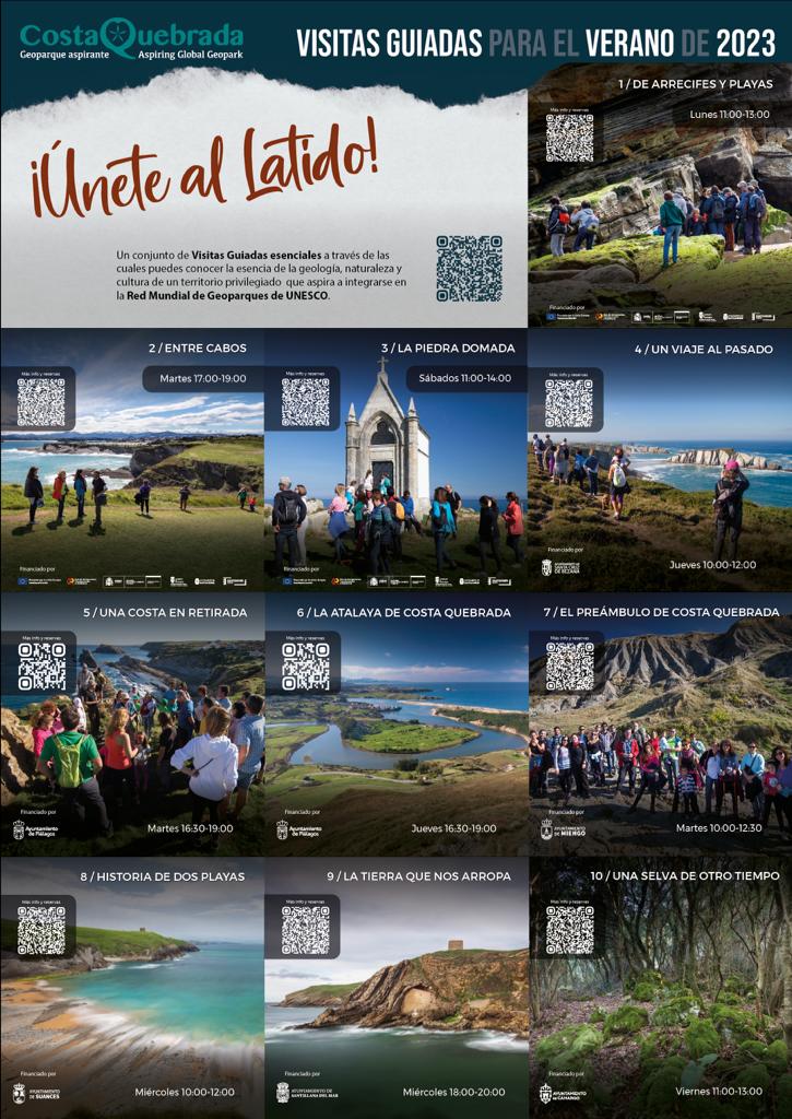 Rutas Geoparque Aspirante Costa Quebrada