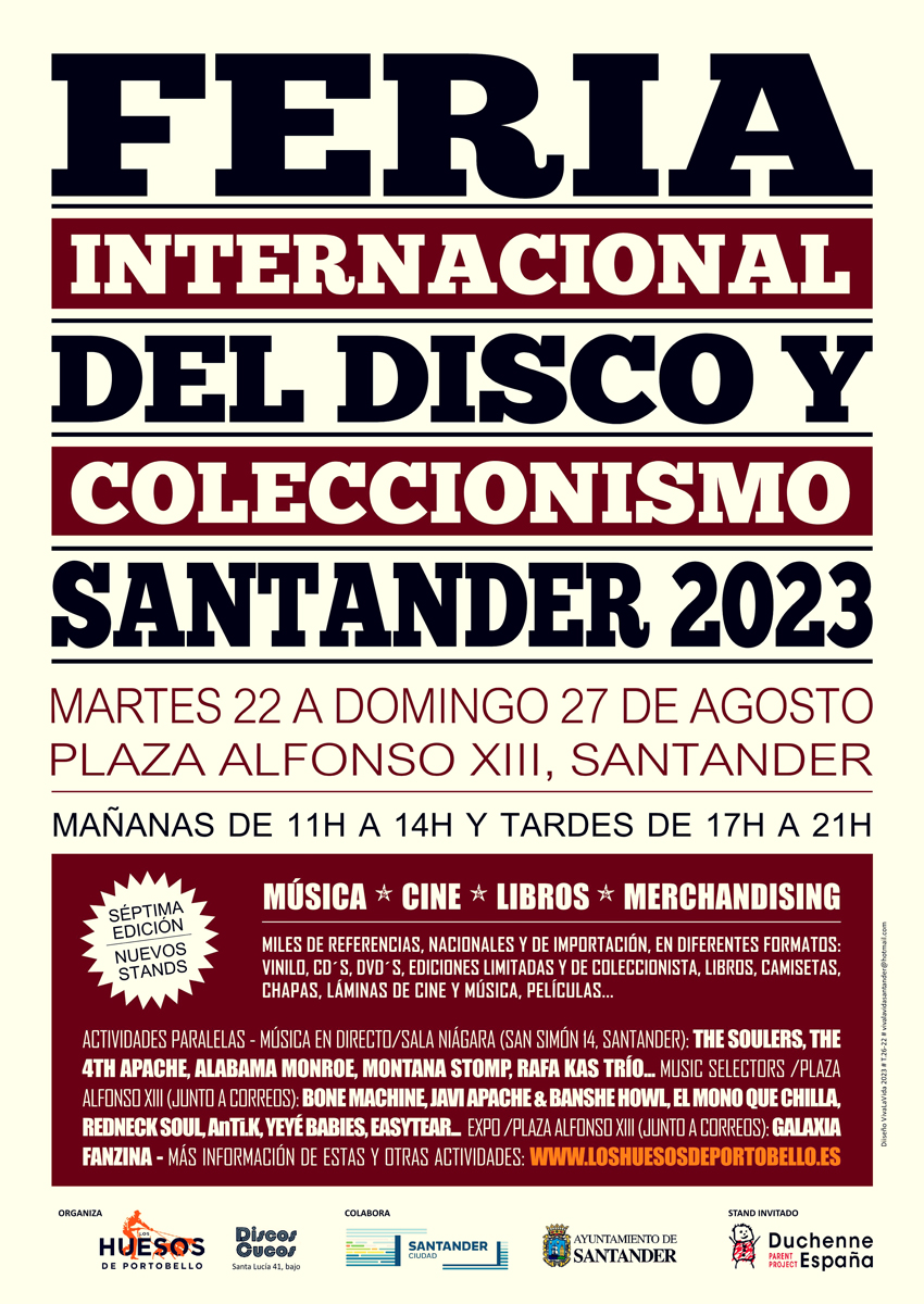 Feria Internacional del Disco y Coleccionismo Santander 2023