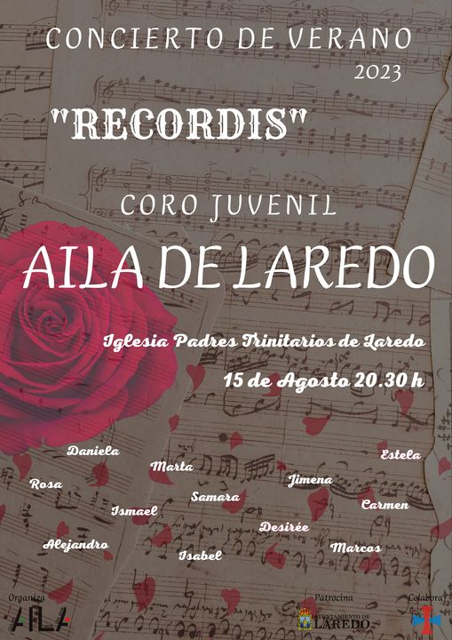 Concierto de Verano – Recordis – 15 Agosto