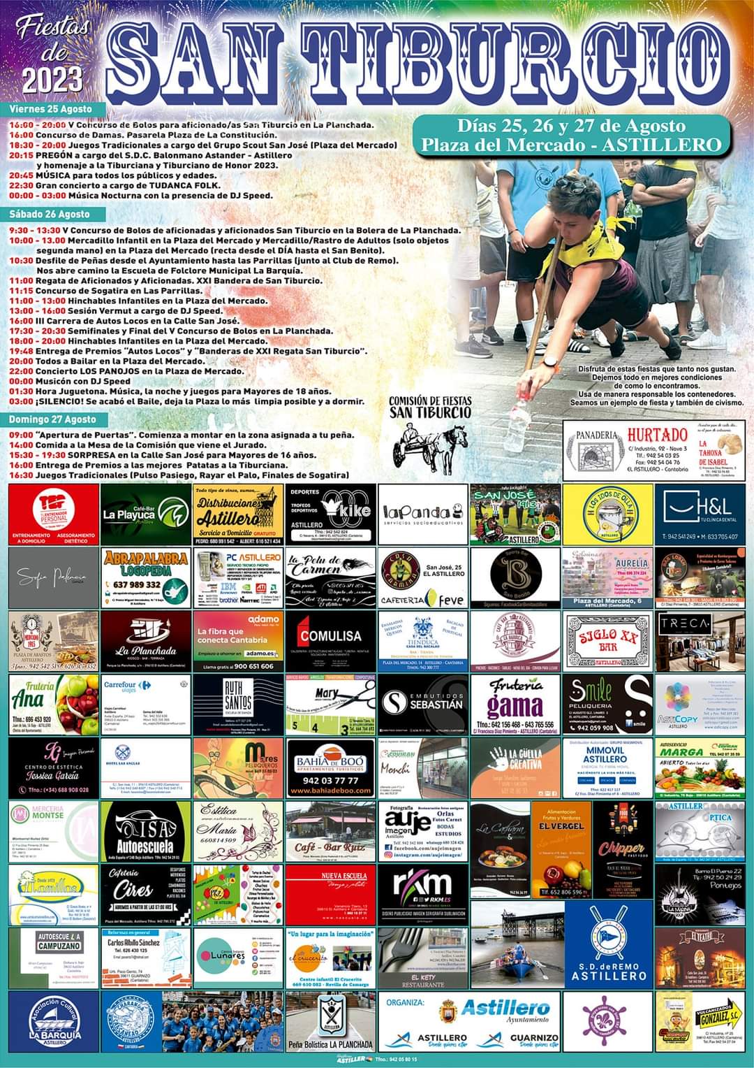 Fiestas de San Tiburcio Astillero 2023