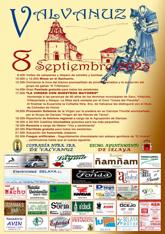 La Virgen con nuestros mayores – Valvanuz 2023