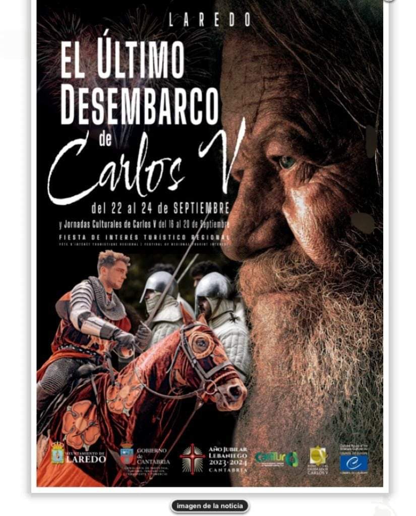 El último Desembarco de Carlos V Laredo 2023