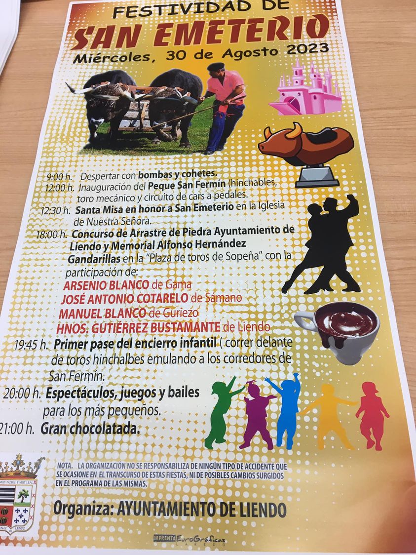 Festividad de San Emeterio Liendo 2023