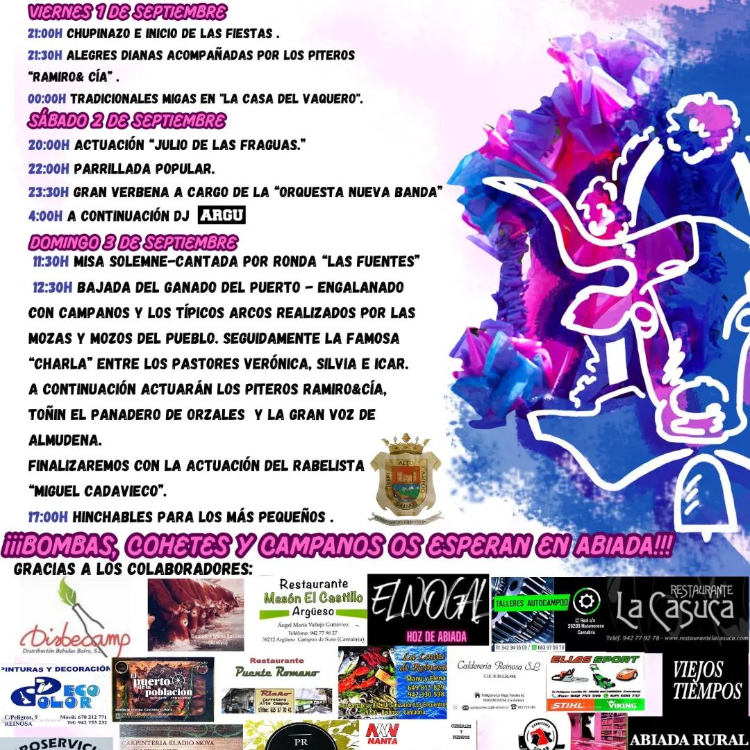 Fiesta de los Campanos en Abiada 2023