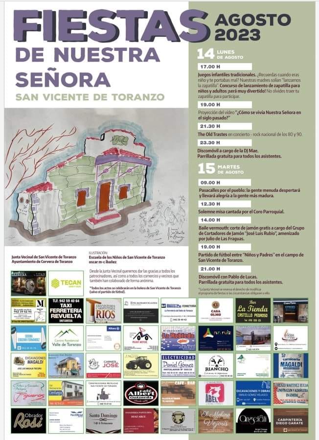 Fiestas de Nuestra Señora – San Vicente de Toranzo 2023