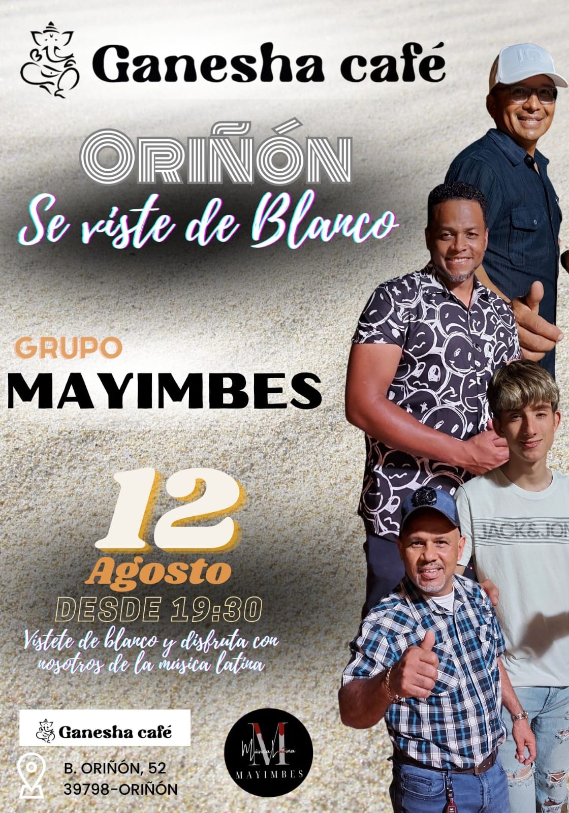 Oriñón se viste de Blanco
