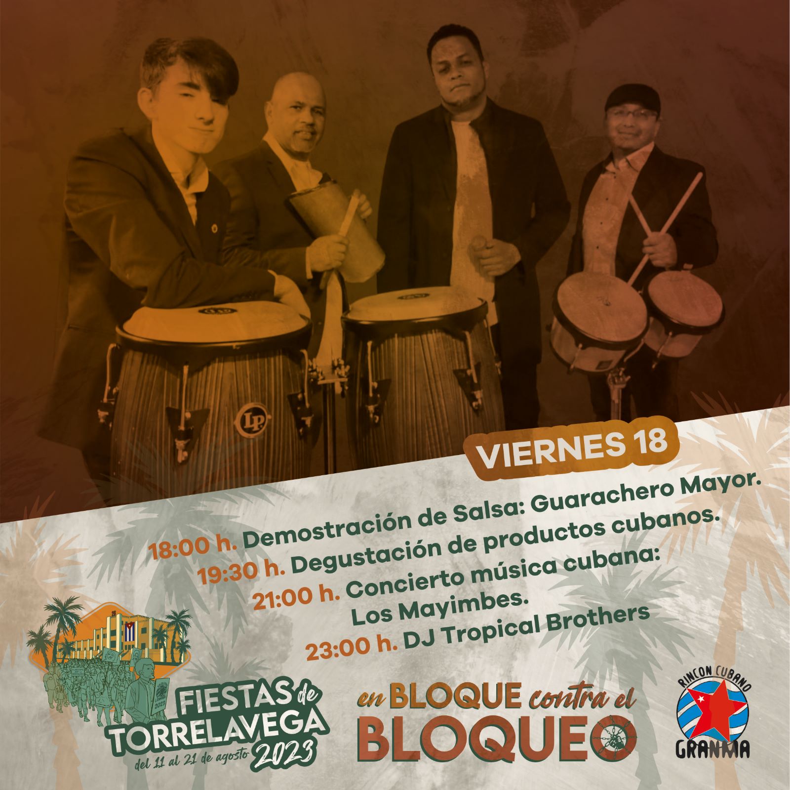 Concierto Grupo MAYIMBES – 18 Agosto