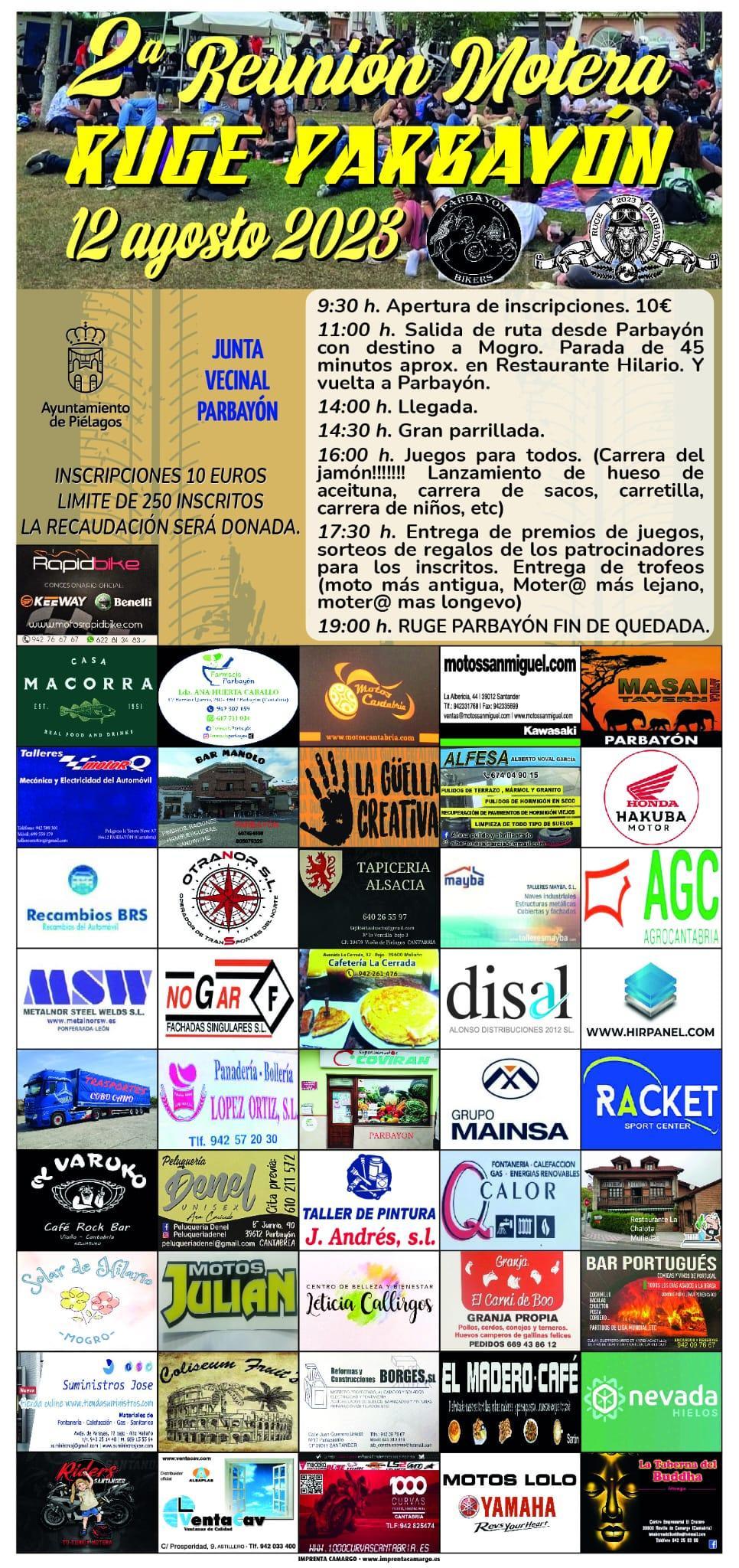 2a Reunión Motera Ruge Parbayón 2023