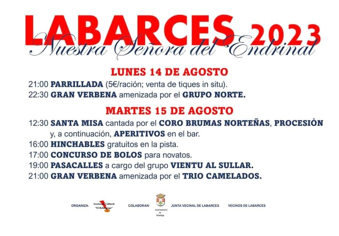 Nuestra Señora del Endrinal Labarces 2023