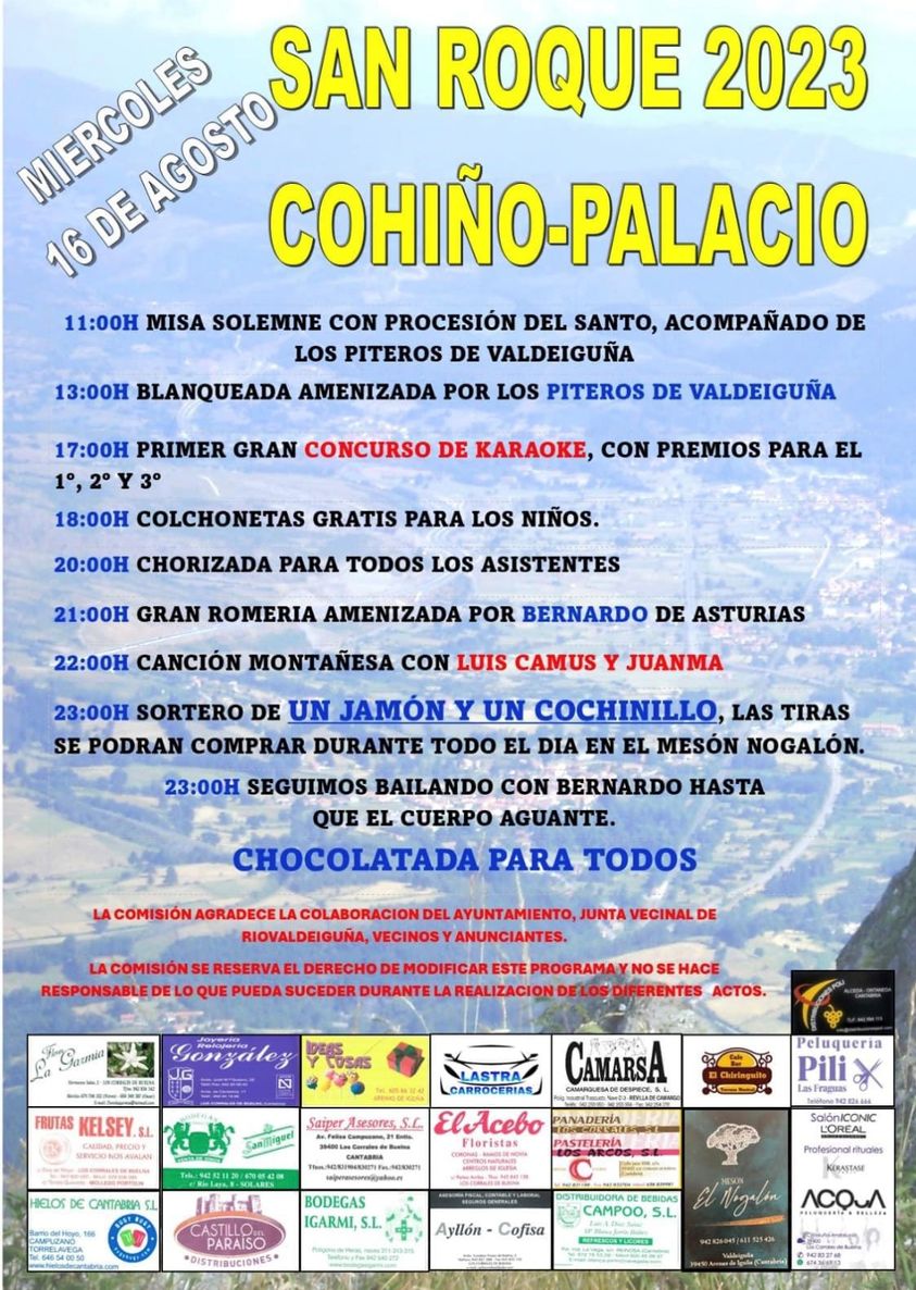 San Roque Cohiño-Palacio 2023