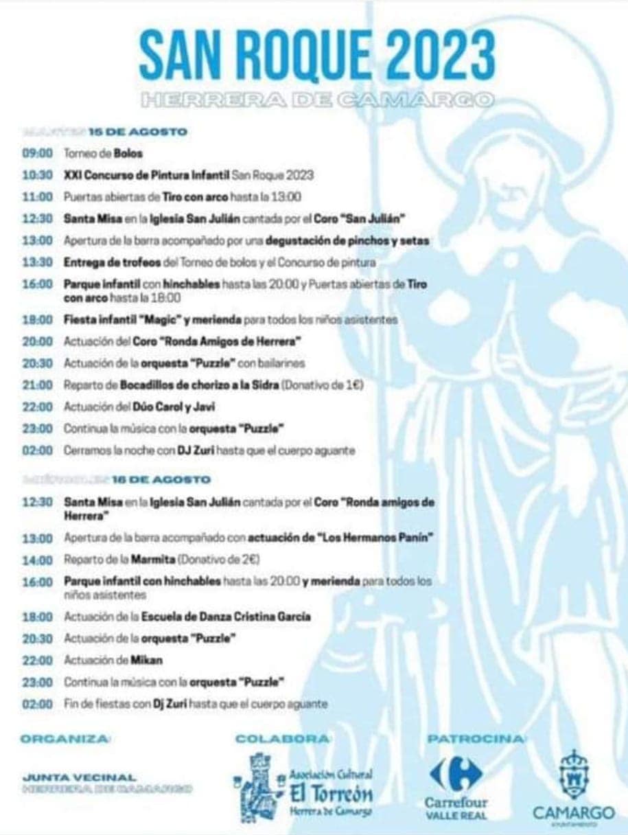 San Roque Herrera de Camargo 2023