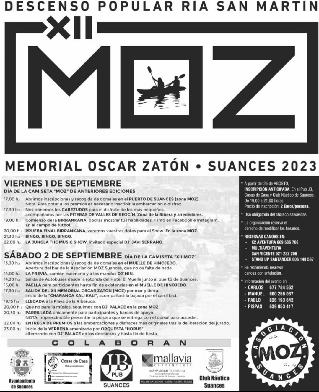 XII Descenso Popular Ría San Martín 2023